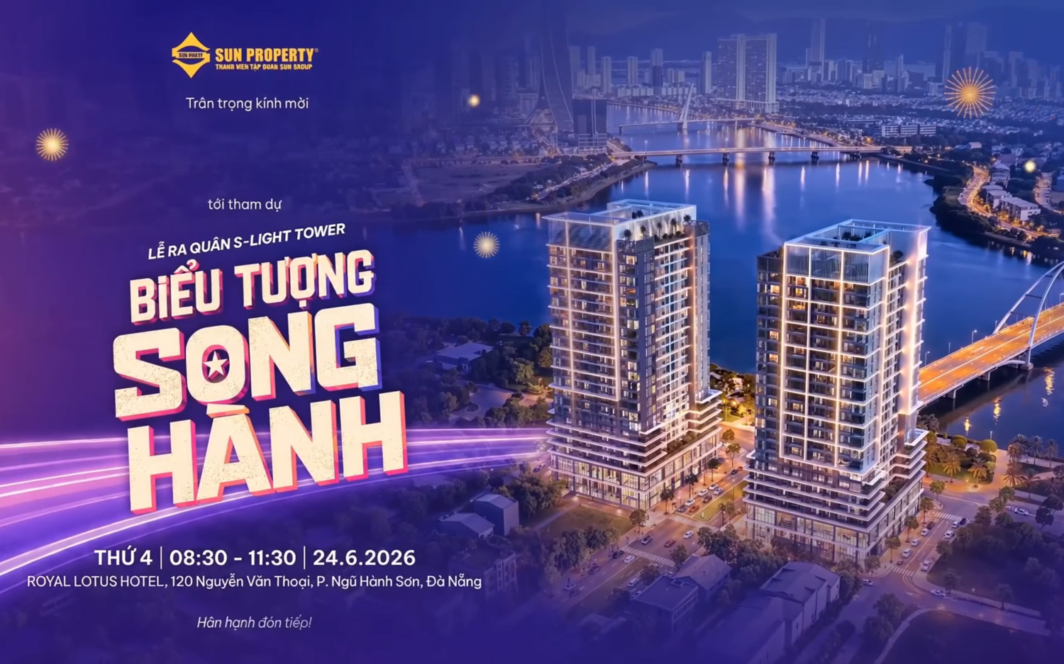 Thư mời S-Light Tower